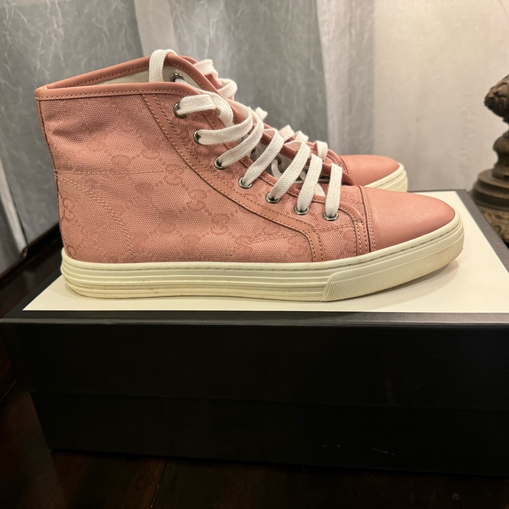 Pink Gucci Sneakers